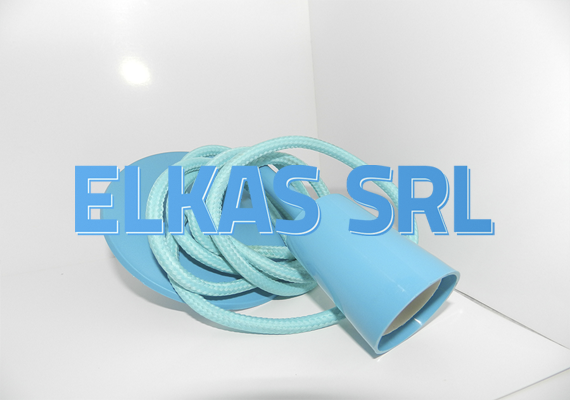 Tailpiece and hoods w/wire x 1,5mts